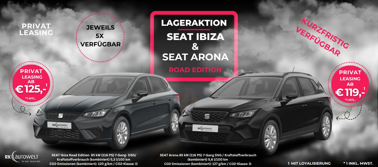 Privatleasing Ibiza Arona Road Edition